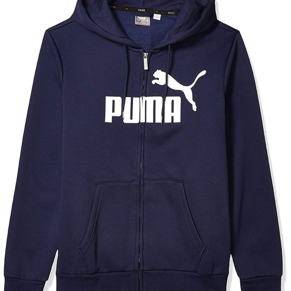 Puma Essential Big Logo Full Zip Hoodie. Brand New. Mens Size: 4XL - Picture 2 of 5